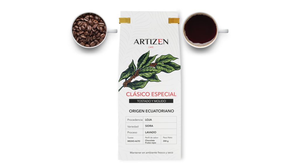 Artizen-Diseño de marca y packaging para café por Firstrein